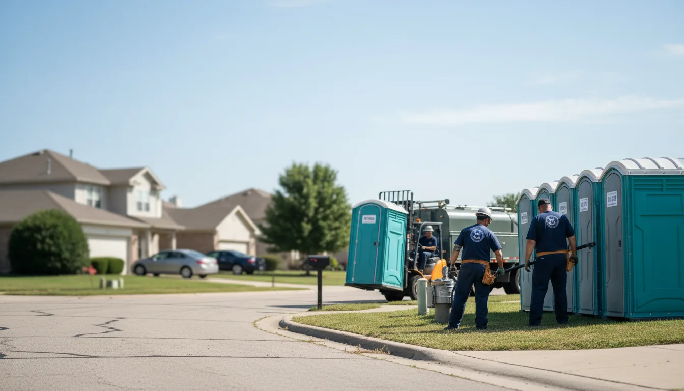 Porta Potty Rental in Winfield, MO near me